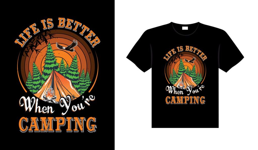 Top Camp-Nature Transfers for Outdoor-Themed Tees